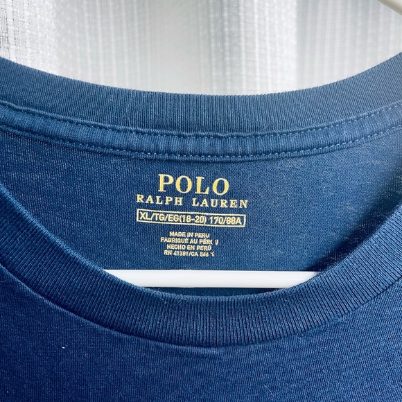 Polo Shirt - YXL - blue - Picture 2 of 2